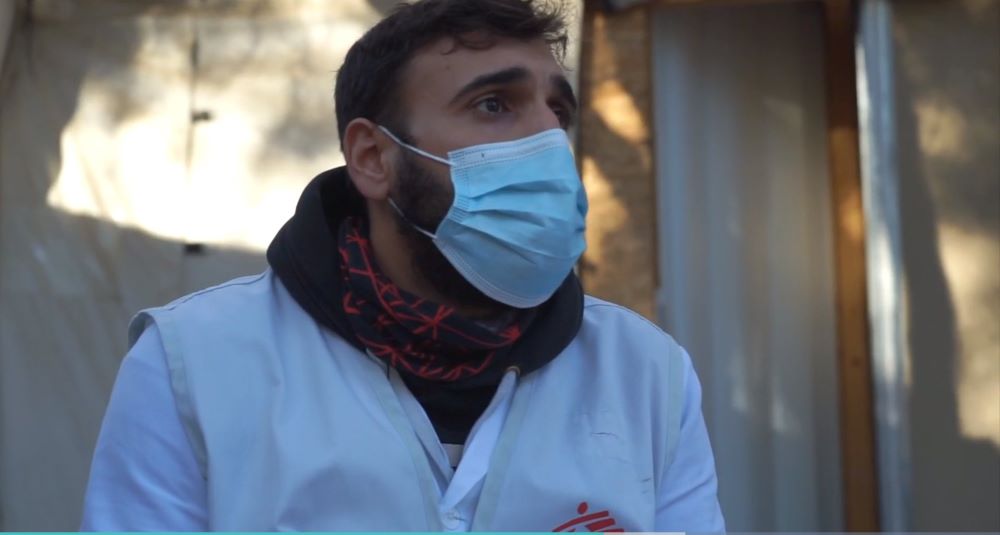 Thanasis psycholoog Artsen zonder Grenzen voor vluchtelingen op Lesbos