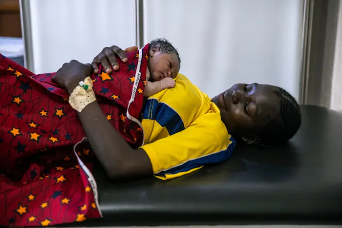 bevalling CAR vrouwen baby