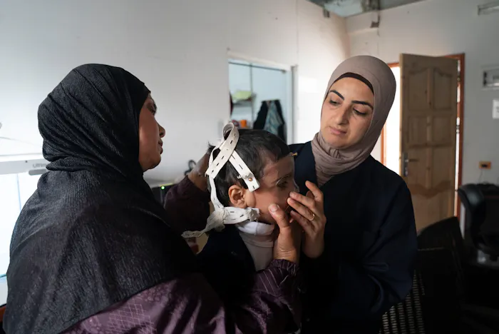 3D maskers in Gaza