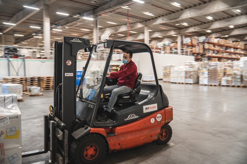 AzG logistiek magazijn in Brussel