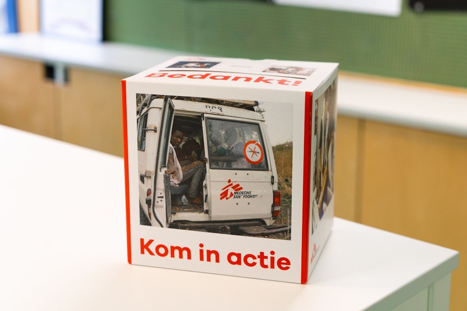 Donatiebox Artsen zonder Grenzen