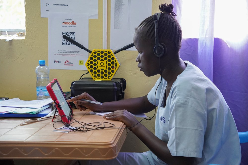 Les, Zuid-Soedan, verpleegkundige