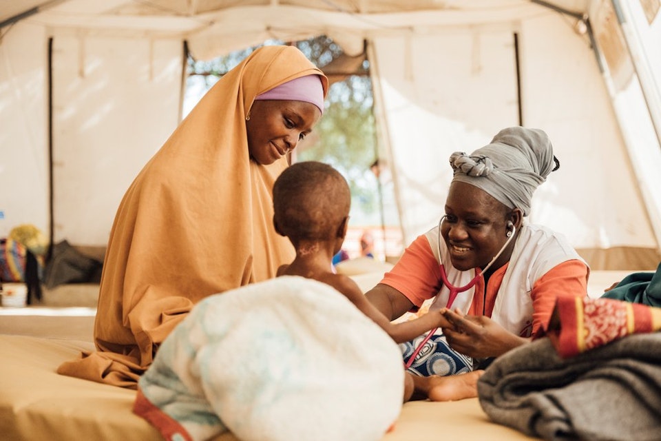 Medische zorg Artsen zonder Grenzen in Diffa, Niger