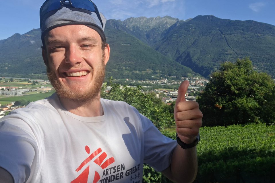 Jack loopt van Tilbrug naar Rome - Kom ook in actie voor Artsen zonder Grenzen