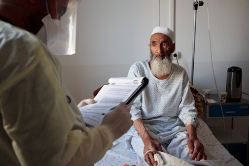 Covid-19 zorg in Afghanistan