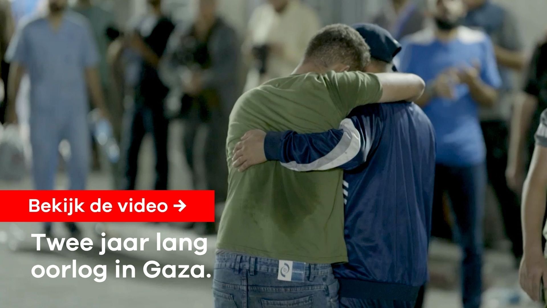 Twee jaar oorlog in Gaza - video over de hulp van AzG en het leed van de getroffen mensen