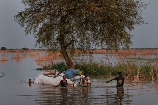 Overstromingen in Zuid Soedan