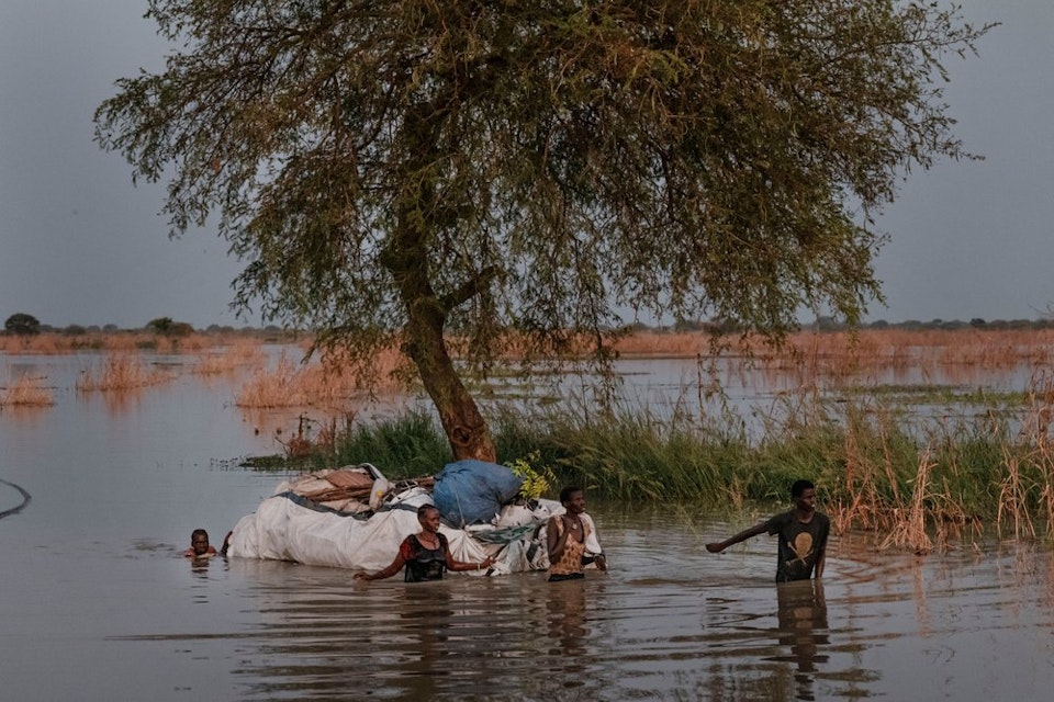 Overstromingen in Zuid Soedan