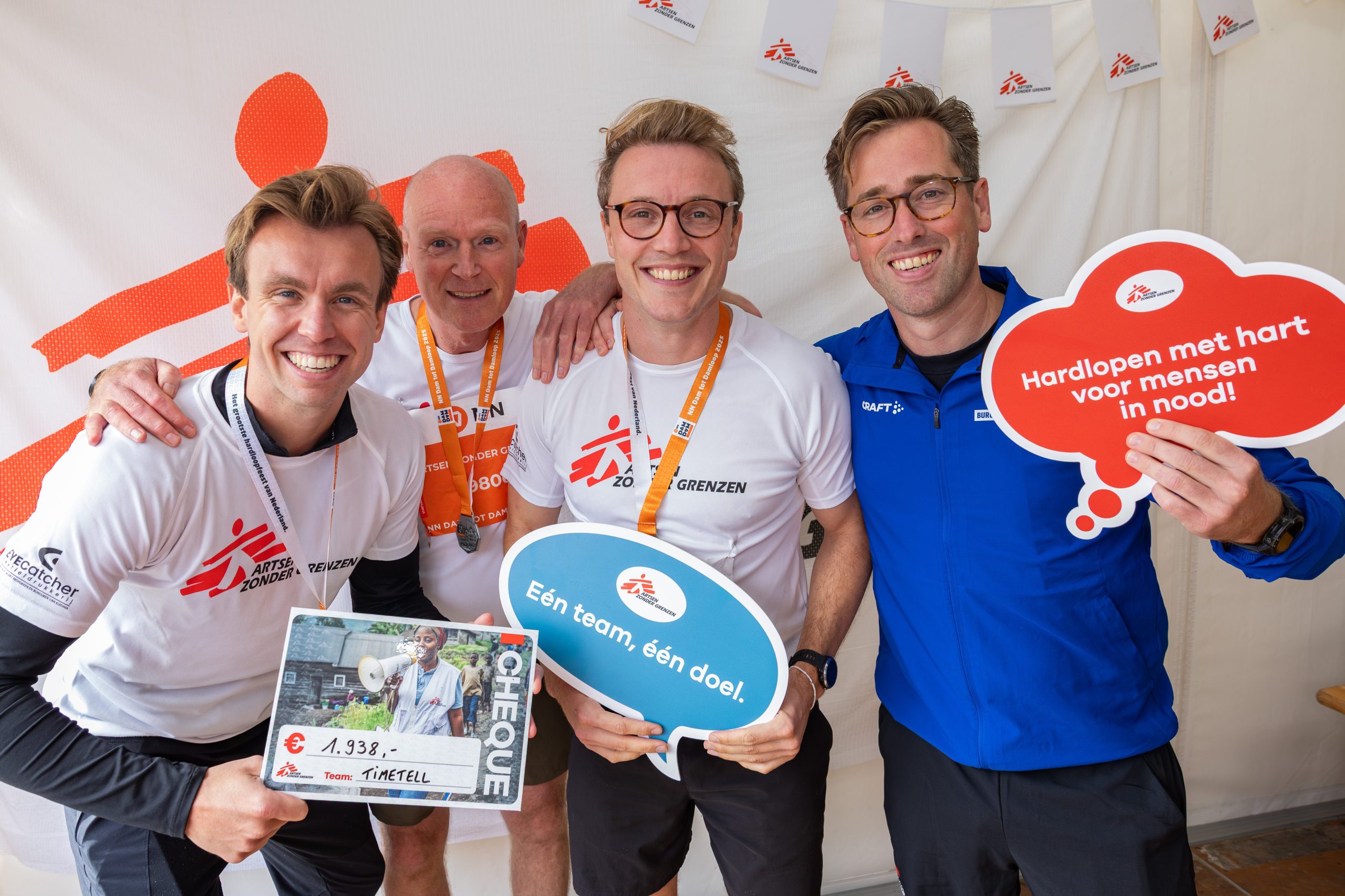 Dam to Damloop 2025 - team Artsen zonder Grenzen