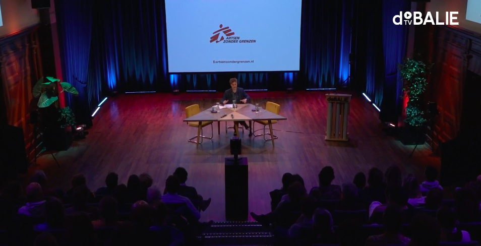 Video: bijeenkomst Artsen zonder Grenzen over de klimaatcrisis in De Balie