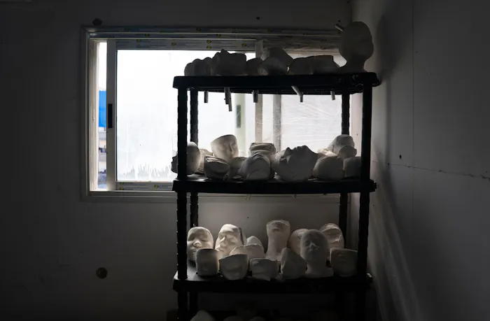 3D maskers in Gaza