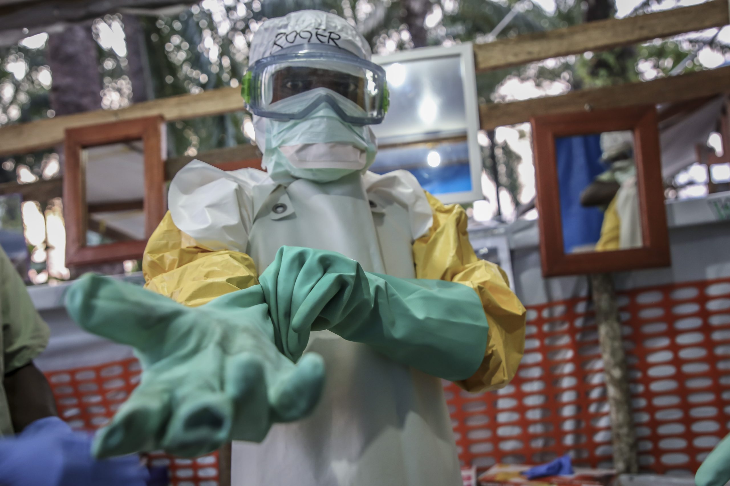 Ebola response in Mangina, DR Congo, september 2018