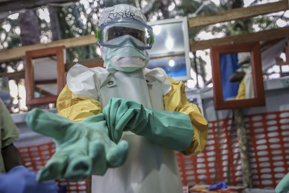 Ebola response in Mangina, DR Congo, september 2018