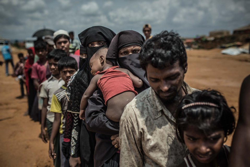 Rohingya vluchtelingen in Bangladesh