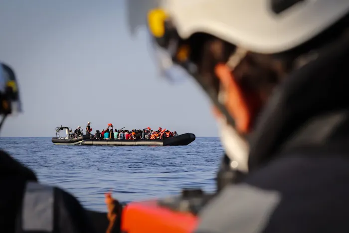 Reddingswerk Artsen zonder Grenzen op de Middellandse Zee