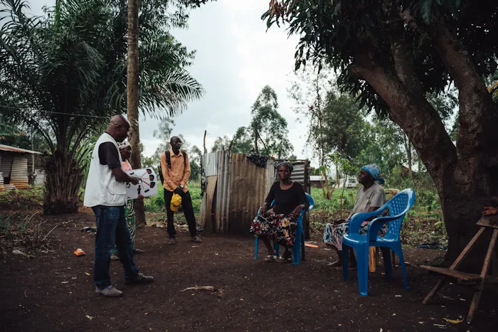 Ebola preventiecampage in DR Congo
