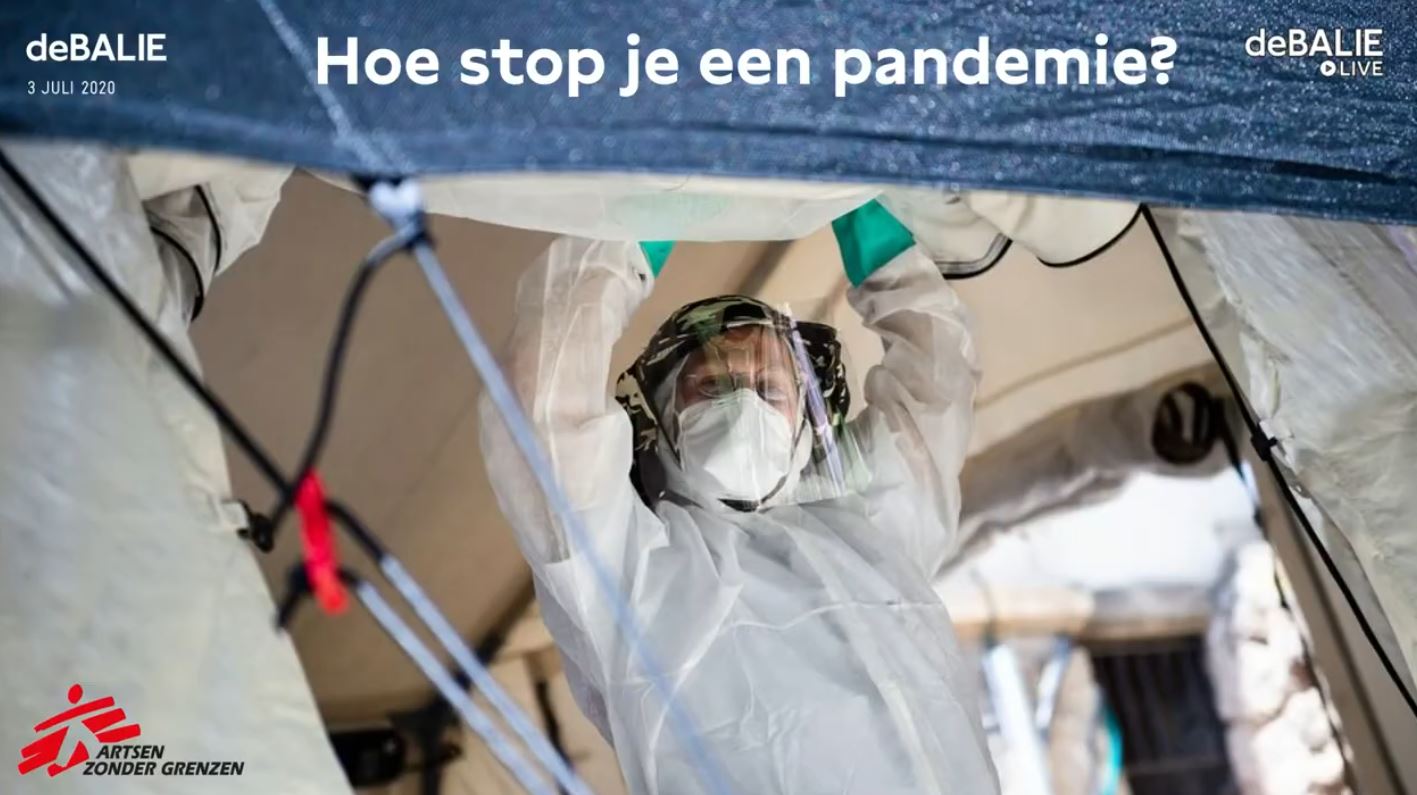 Video: Op vrijdagavond 3 juli 2020 bespraken we in De Balie in Amsterdam dé vraag van dit moment: hoe stop je een pandemie?