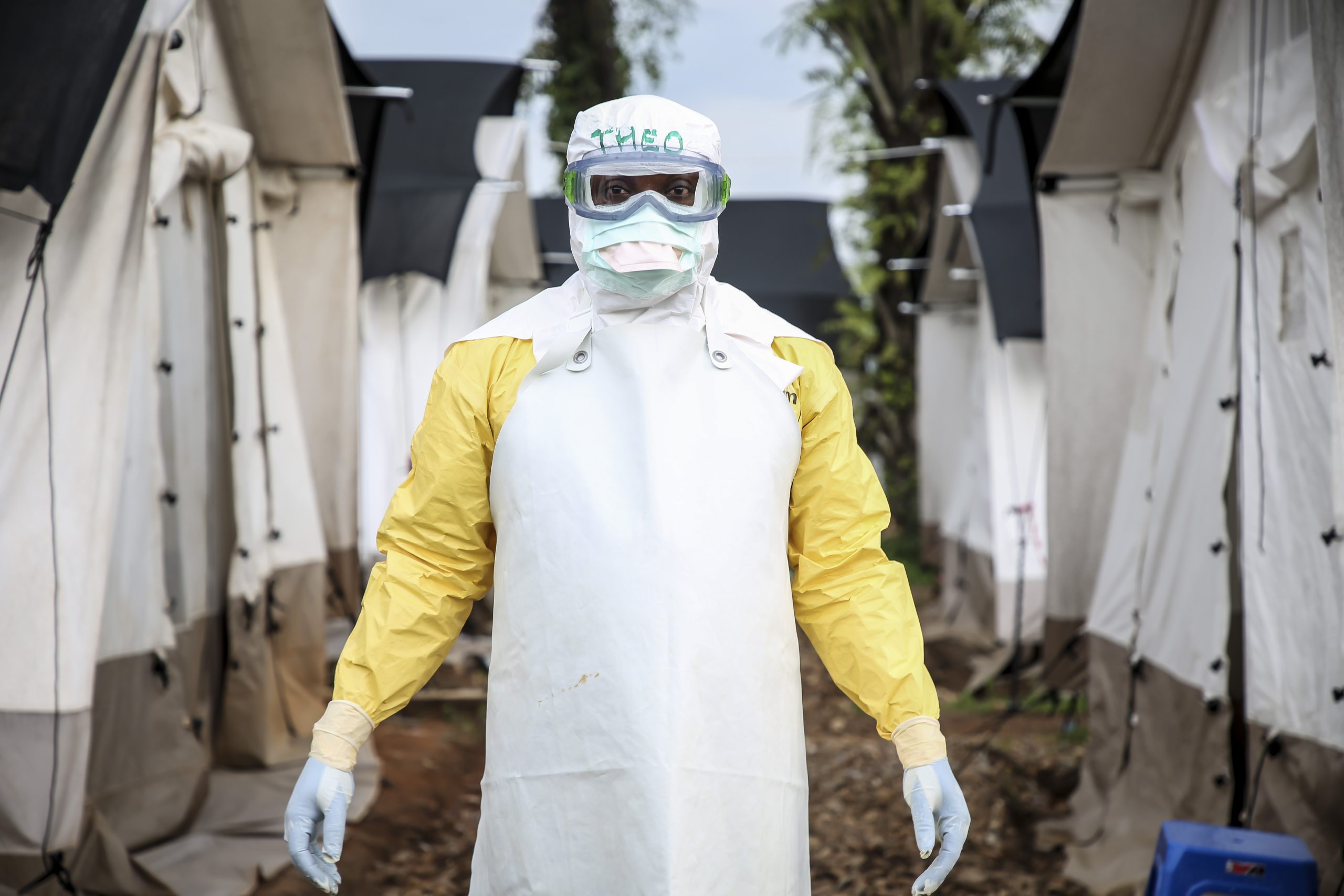 Ebola response in Mangina, DR Congo, september 2018