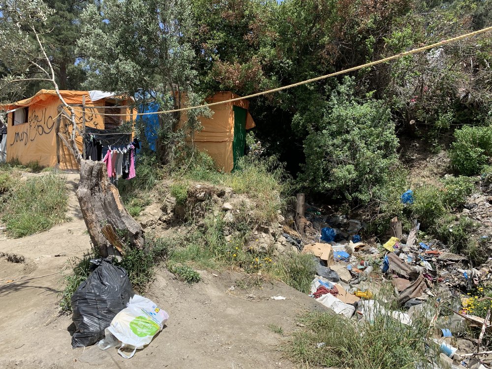 Vluchtelingenkamp Vathy, Samos