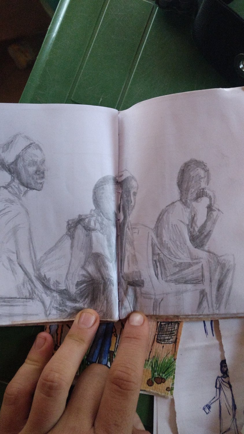 schets door ayla emmink zuid-soedan