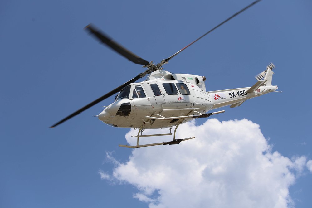 Helikopter Artsen zonder Grenzen