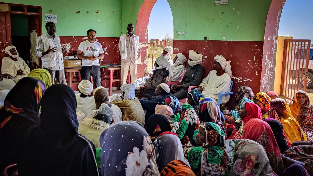 Teams zijn op bezoek in Galala om te kijken wat de medische noden zijn
