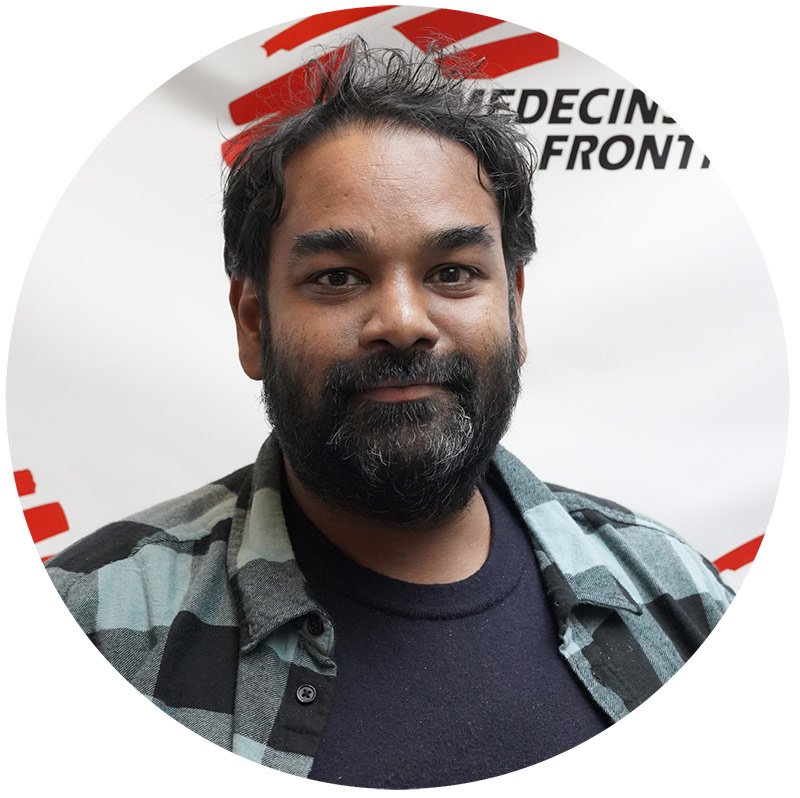 Amrish Baidjoe, Directeur operationeel onderzoek bij Artsen zonder Grenzen