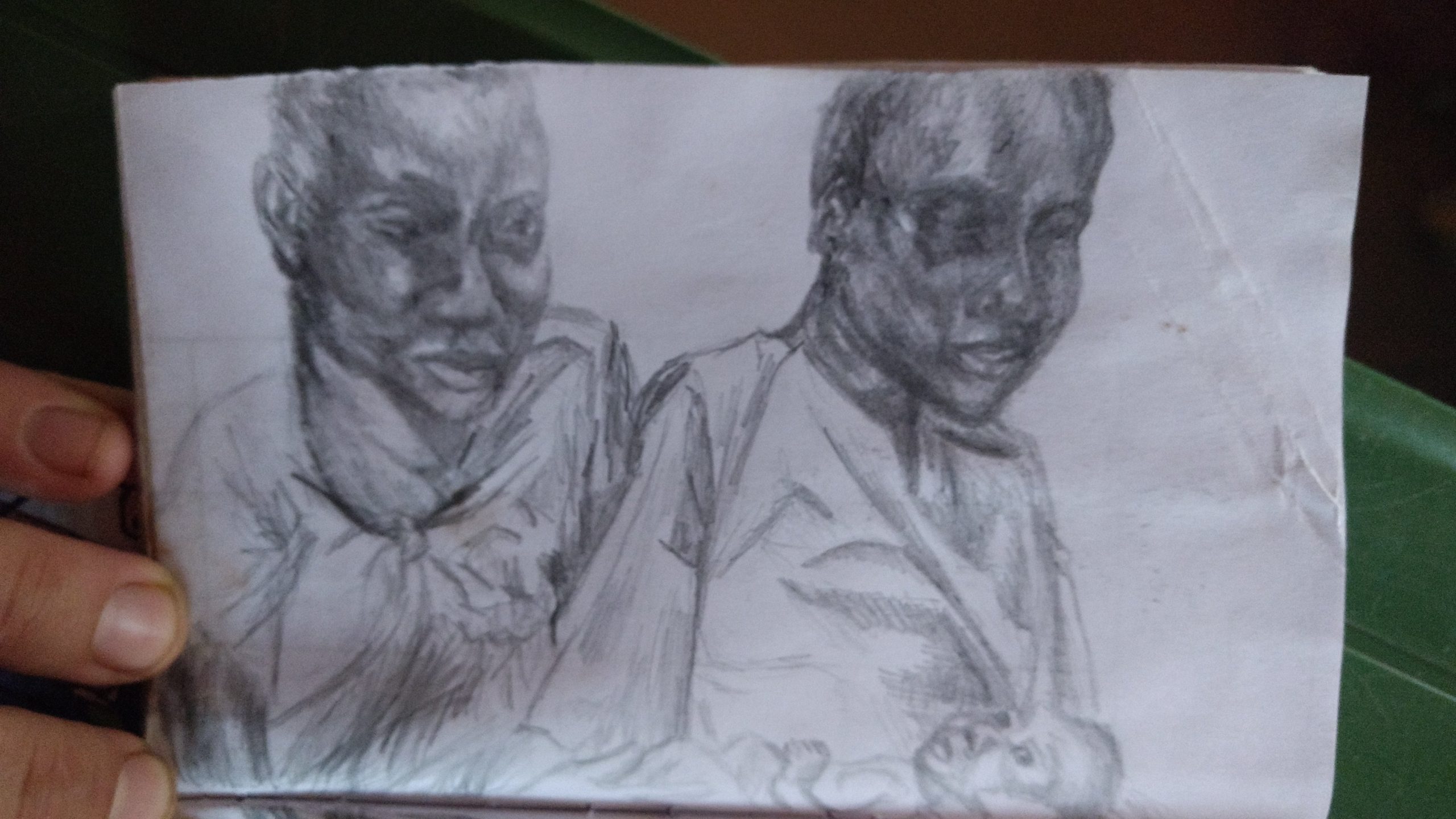 schets door ayla emmink zuid-soedan